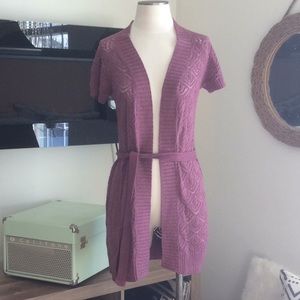 Mauve Cardigan